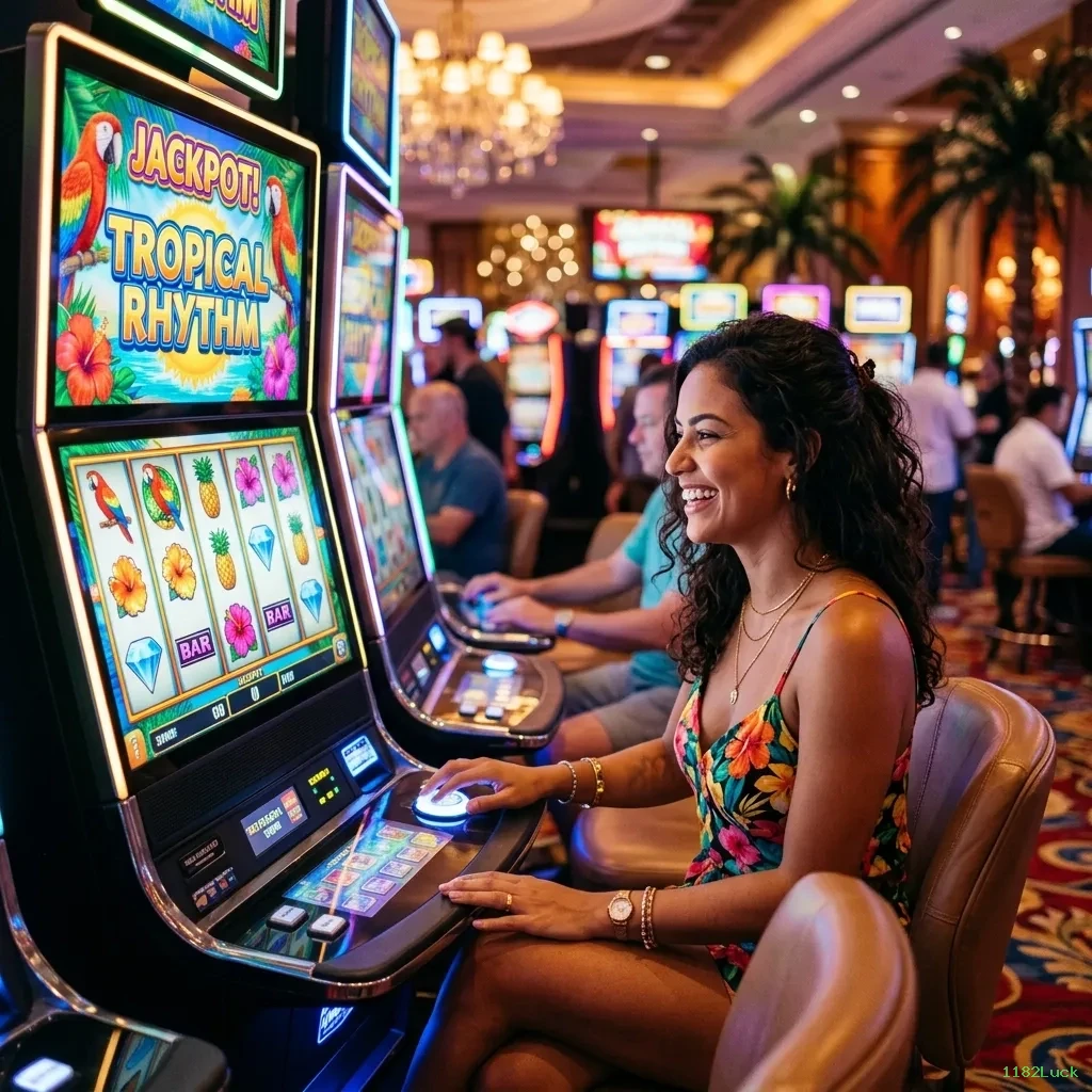 Cassino ao vivo da 1182Luck com dealers reais